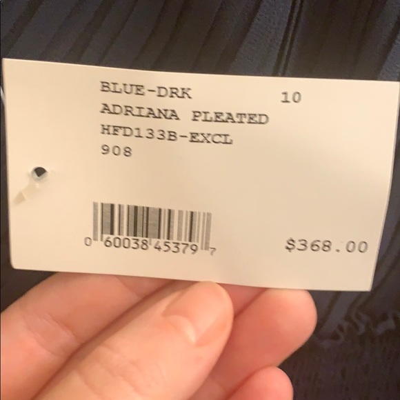 New - Intermix Navy Dress - Picture 3 of 4